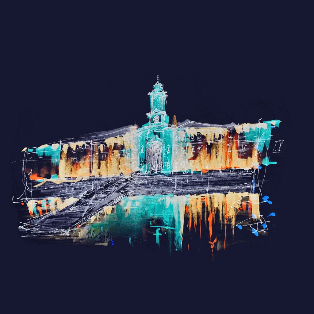 Light festival concept